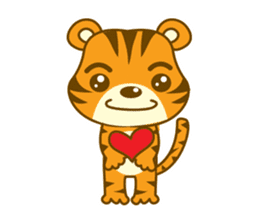 Small tiger sticker #8419004