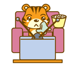 Small tiger sticker #8419007