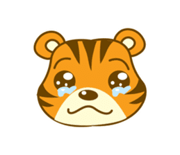 Small tiger sticker #8419009