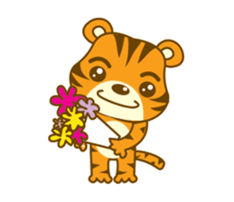 Small tiger sticker #8419013