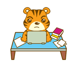 Small tiger sticker #8419014