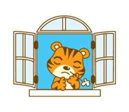 Small tiger sticker #8419016