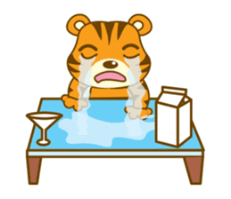 Small tiger sticker #8419019