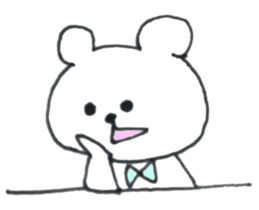 Ribbon Bear 2 sticker #8419265