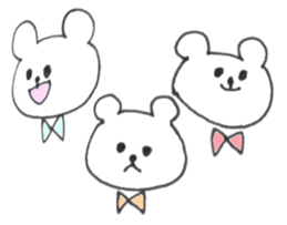 Ribbon Bear 2 sticker #8419294
