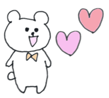 Ribbon Bear 2 sticker #8419297