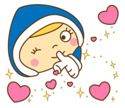 Love Lovely Girl! Hana-chan no.3 japan sticker #8419781