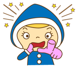 Love Lovely Girl! Hana-chan no.3 japan sticker #8419784