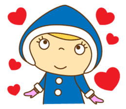 Love Lovely Girl! Hana-chan no.3 japan sticker #8419787