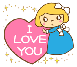 Love Lovely Girl! Hana-chan no.3 japan sticker #8419791