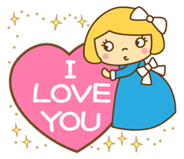 Love Lovely Girl! Hana-chan no.3 japan sticker #8419791