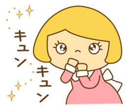 Love Lovely Girl! Hana-chan no.3 japan sticker #8419794