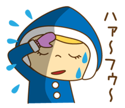 Love Lovely Girl! Hana-chan no.3 japan sticker #8419803