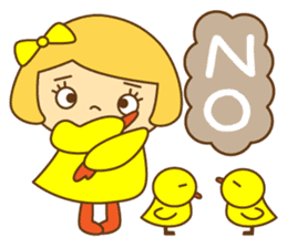 Love Lovely Girl! Hana-chan no.3 japan sticker #8419806