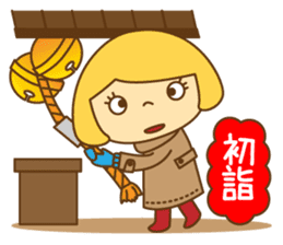 Love Lovely Girl! Hana-chan no.3 japan sticker #8419814