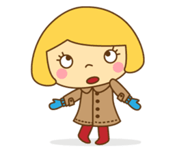 Love Lovely Girl! Hana-chan no.3 japan sticker #8419818