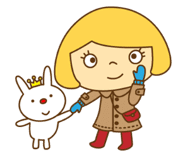 Love Lovely Girl! Hana-chan no.3 japan sticker #8419819