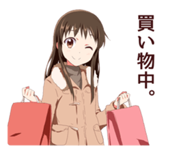 Women's Sticker of winter sticker #8419889