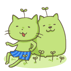 Sprouts cat,sometimes dog.