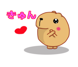 Kyapibara 2 sticker #8420717