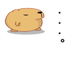 Kyapibara 2 sticker #8420732