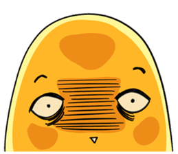 Chicken Egg Yolk sticker #8421100