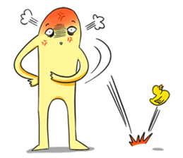 Chicken Egg Yolk sticker #8421106