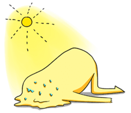 Chicken Egg Yolk sticker #8421126