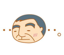 Cool senior men sticker #8421143