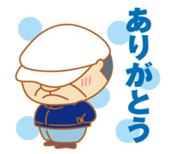 Cool senior men sticker #8421161