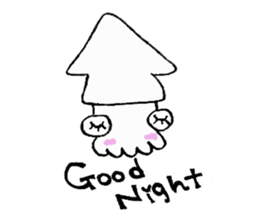 Greeting at the end of the day sticker #8421341