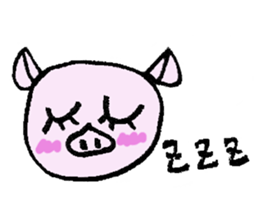 Greeting at the end of the day sticker #8421367