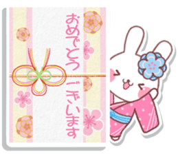 nostalgic rabbit 3 sticker #8421551