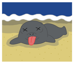 Seal Sea Cow (Dugong) Walrus & Sea Lion sticker #8421752