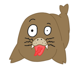 Seal Sea Cow (Dugong) Walrus & Sea Lion sticker #8421762