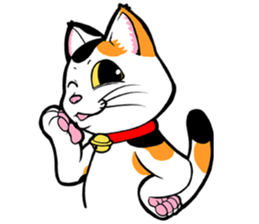 This Mi-ke cat name is korosuke. sticker #8422340