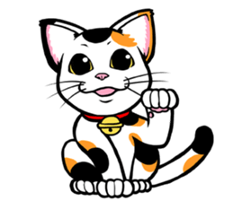 This Mi-ke cat name is korosuke. sticker #8422350