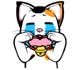 This Mi-ke cat name is korosuke. sticker #8422357