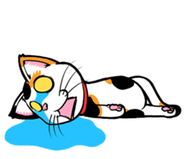 This Mi-ke cat name is korosuke. sticker #8422364