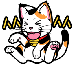 This Mi-ke cat name is korosuke. sticker #8422375