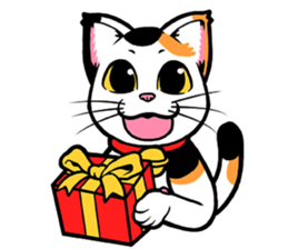 This Mi-ke cat name is korosuke. sticker #8422377