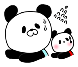 panda seijin 1gou 2gou sticker #8422422