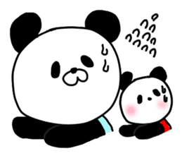 panda seijin 1gou 2gou sticker #8422422