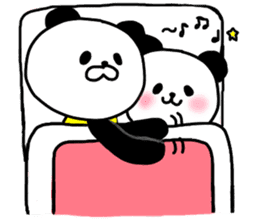 panda seijin 1gou 2gou sticker #8422431