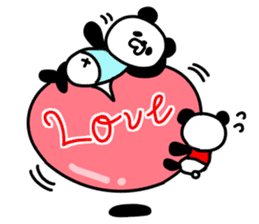panda seijin 1gou 2gou sticker #8422433
