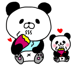 panda seijin 1gou 2gou sticker #8422438