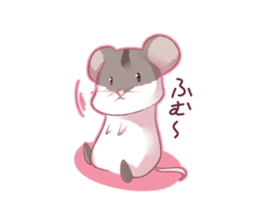 Hamster and Pandamouse sticker #8422462