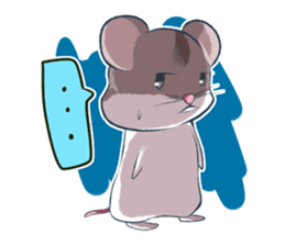 Hamster and Pandamouse sticker #8422463