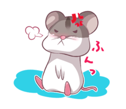 Hamster and Pandamouse sticker #8422464