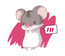 Hamster and Pandamouse sticker #8422469